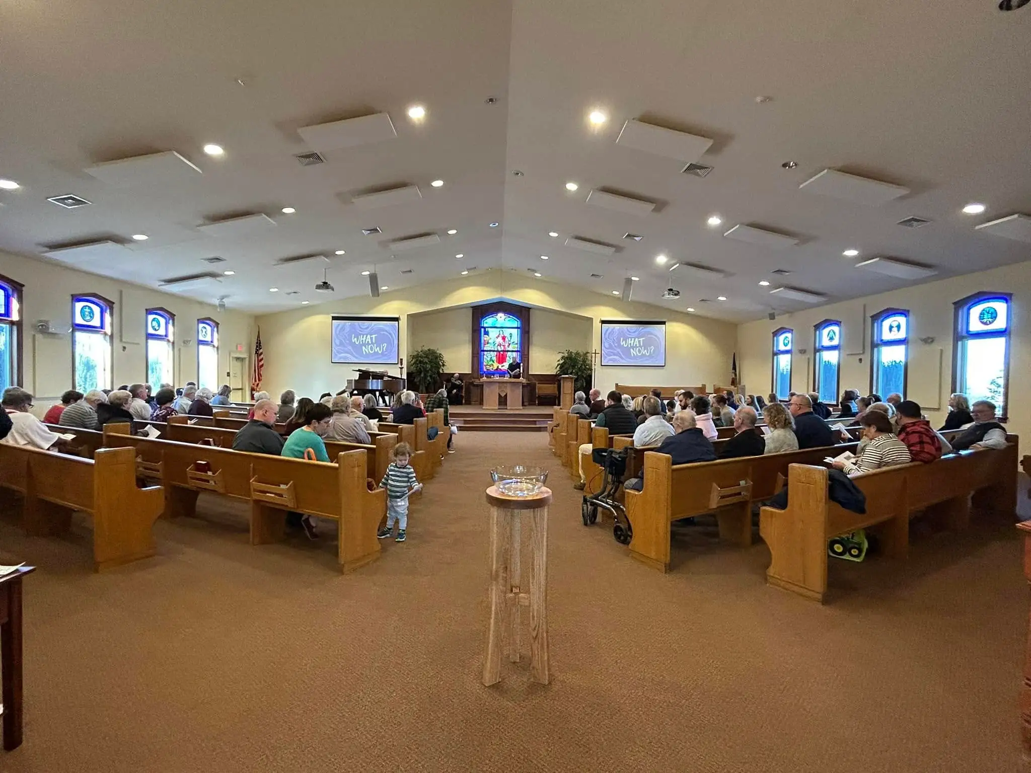 Trinity Lutheran Dillsburg PA, Open House, First Service, Now Open