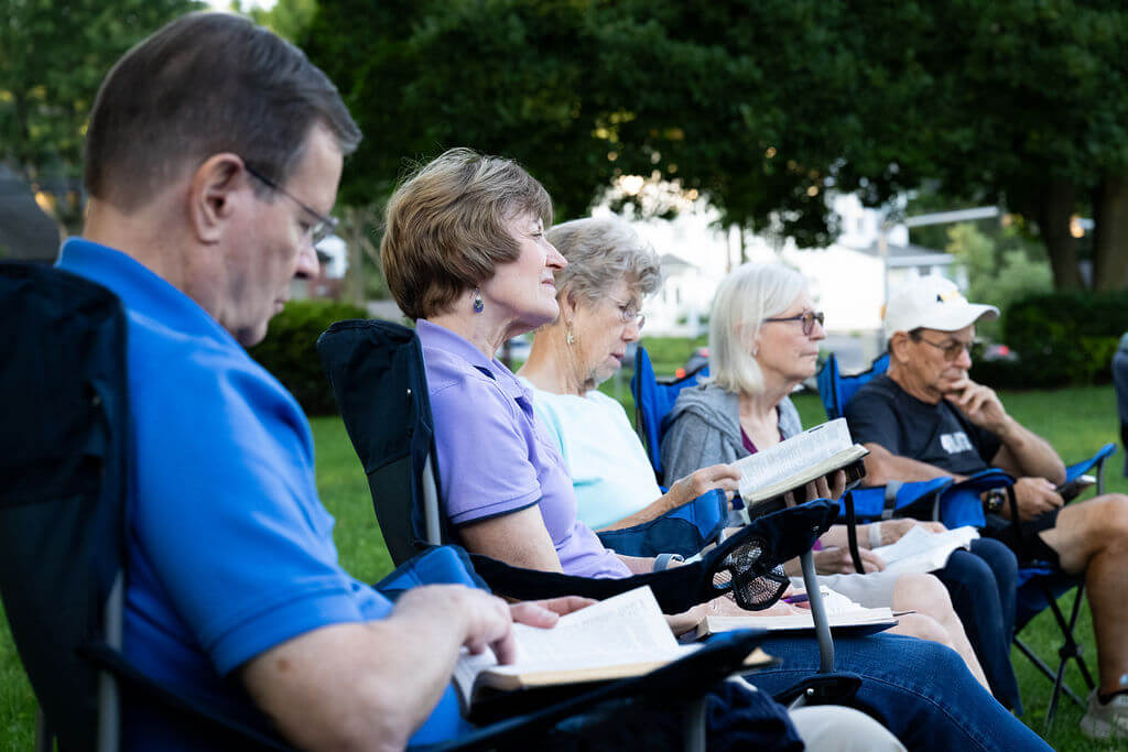 June Patio Bible Study