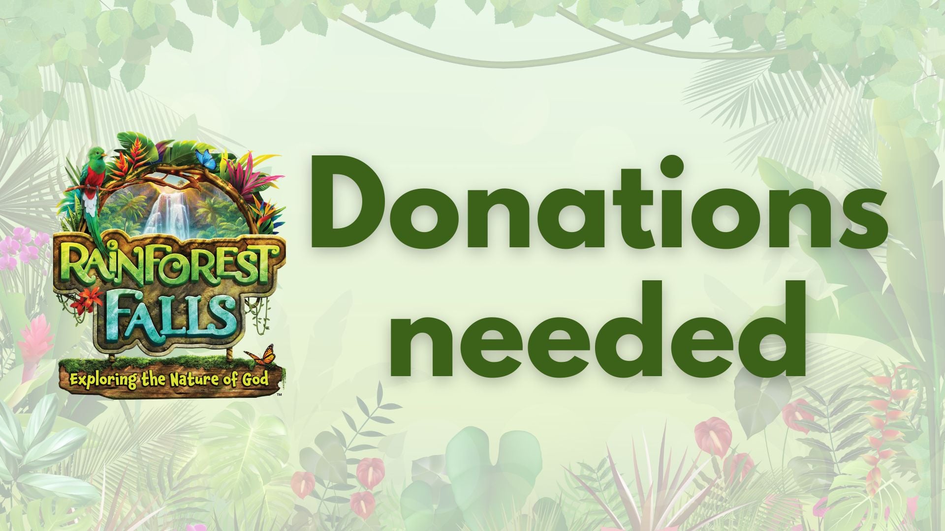 VBS Donations