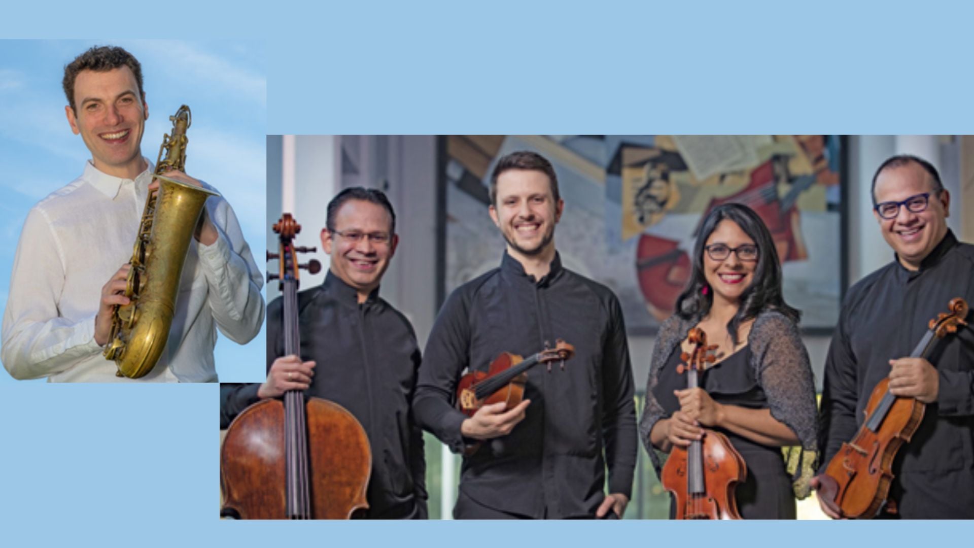 Trinity Concert Series: Jonathan Ragonese, saxophone. The Dalí Quartet, strings.